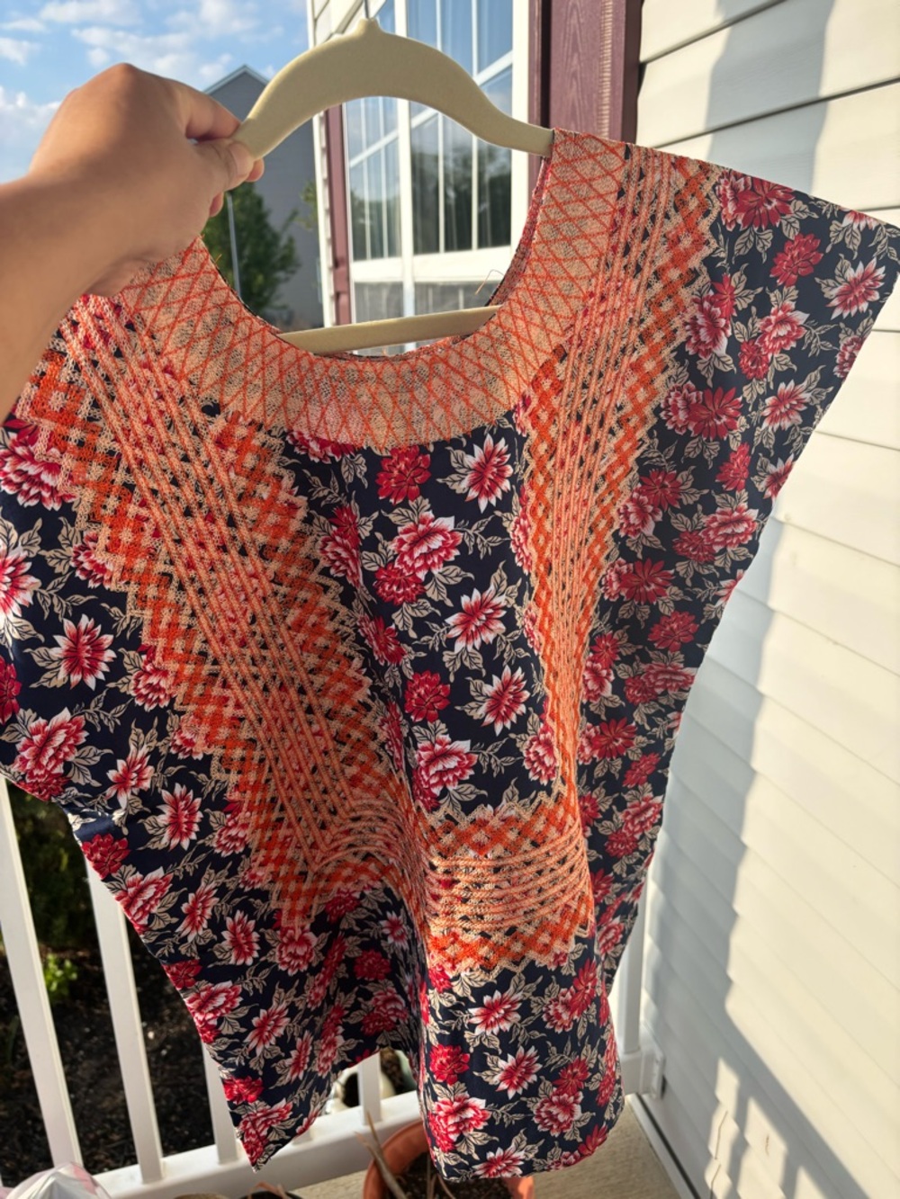 Huipil
Itsmo de Tehuantepec , Oaxaca 
Hecho a mano 
Handmade